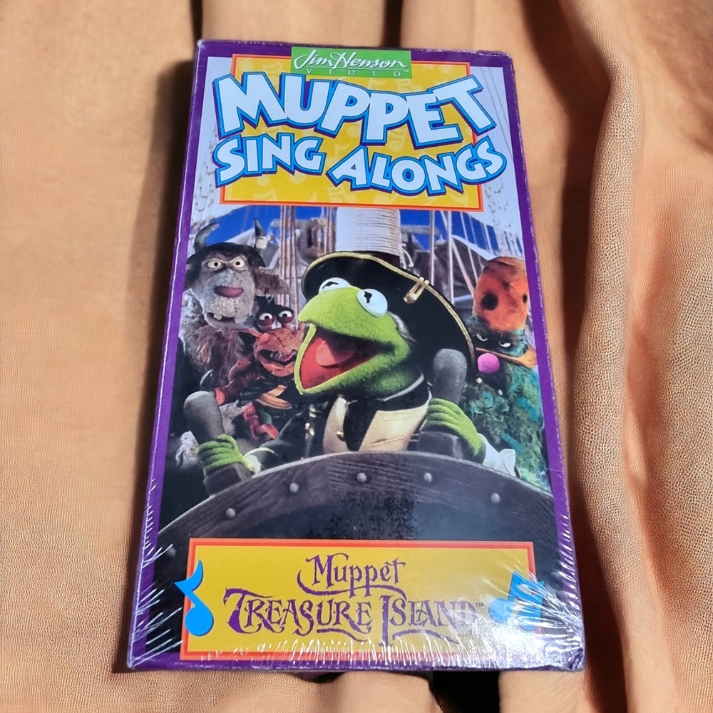 Muppet Treasure Island "Muppet Sing Alongs" New VHS Movie